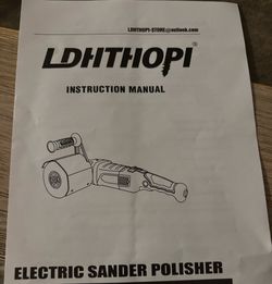 Electric sander polisher
