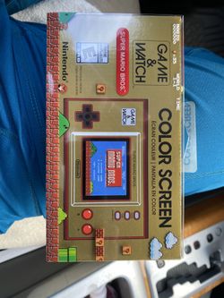 Nintendo Game and Watch Super Mario Bros