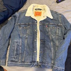 Levi's Men's Navy and Blue Jacket