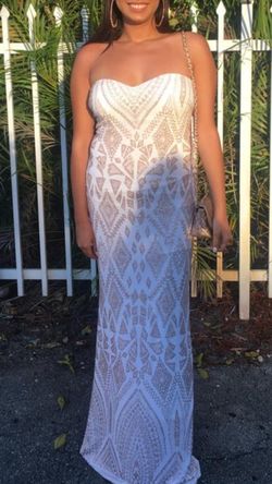 Nice white gold dress