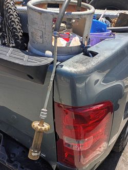 7 gallon propane tank with high power torch extension