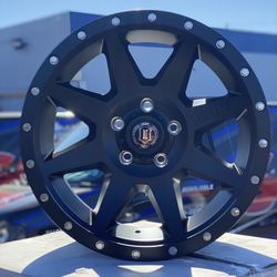 17” ICON ALLOYS REBOUND SATIN BLACK IN STOCK!!