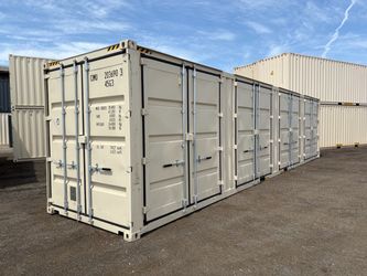 40 FOOT NEW 1-TRIP HC MULTI DOOR CONTAINER STD SHED,STORAGE,SHIPPING,CONEX,PORTABLE STORAGE