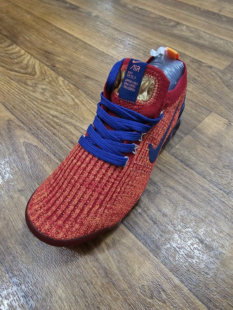 Nike Air Vapormax flyknit noble red blue