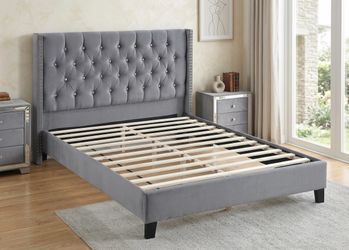 Bed frame new queen size