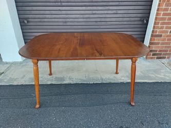 Beautiful Solid Cherry Dining Table.