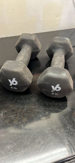 8lb dumbbell set