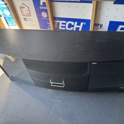 All Black TV Stand 