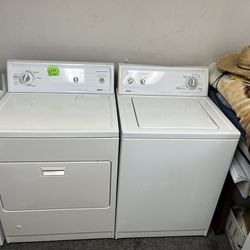 KENMORE WASHER WITH DRYER SET