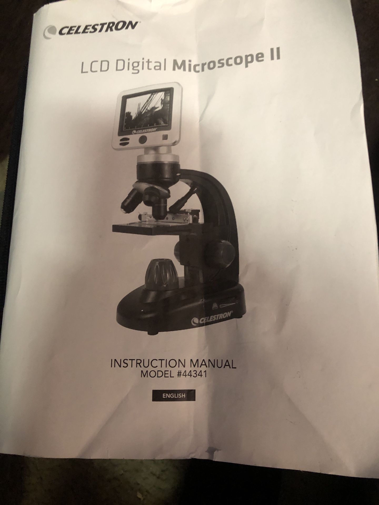 digital microscope with lcd screen 