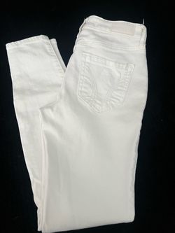 Hollister white jeans