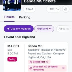 BANDA MS Tickets 2