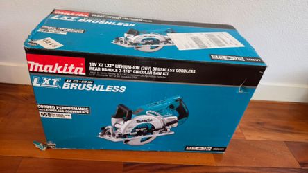 Makita circular saw cordless brushless 7-1/4" NEW