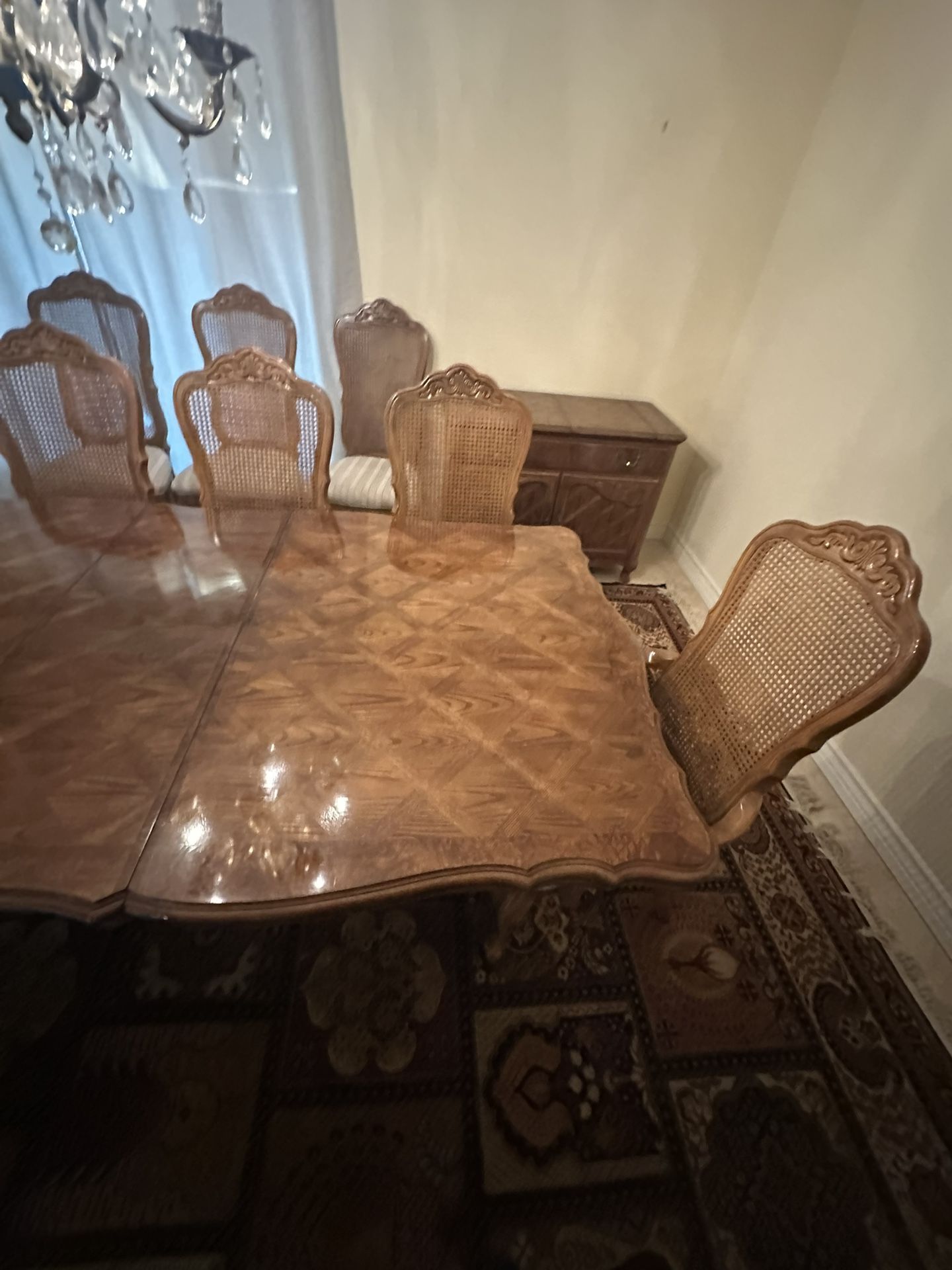 formal dining table set