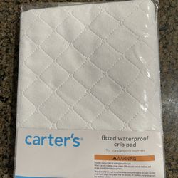 Fitted Waterproof Crib Pad 
