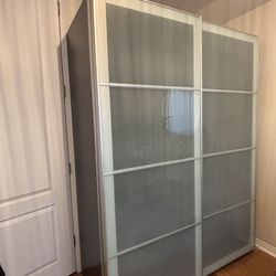 IKEA PAX wardrobe closet 60”W x 80”H x 26”D