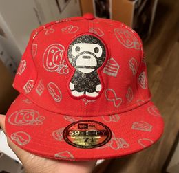 Bape X New Era Fitted hat
