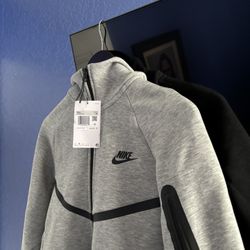 Grey Nike Tech Hoodie
