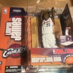 New LeBron James mcfarlane action figure