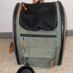 Army Green Small Dog Bag