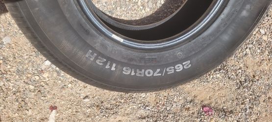 265/70R16 4 Tires