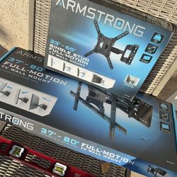 Armstrong Single Stud Full Motion Swivel Mounts 23-65 Inch Tvs.  