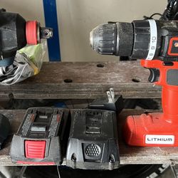 Bosch Impact Driver & Black & Decker Drill