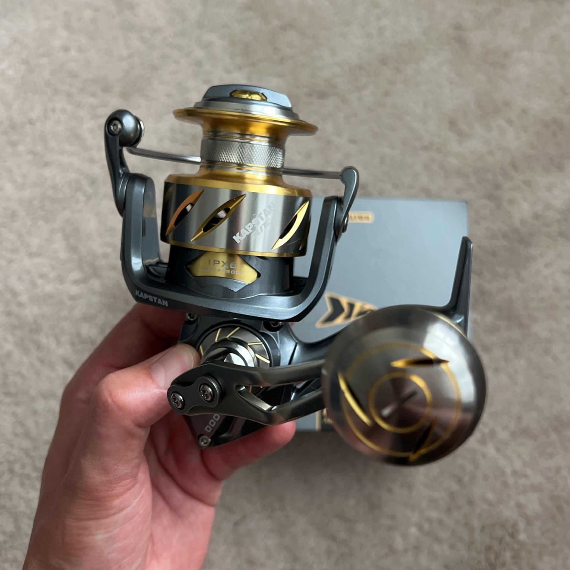 Kapstan Elite 4000 IPX6 Sealed Fishing Reel