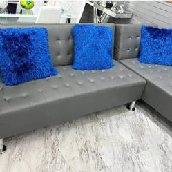 Grey Sleeper Sofa Bed. Super Offer 