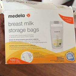 Unused Breast Milk Storage Bag 