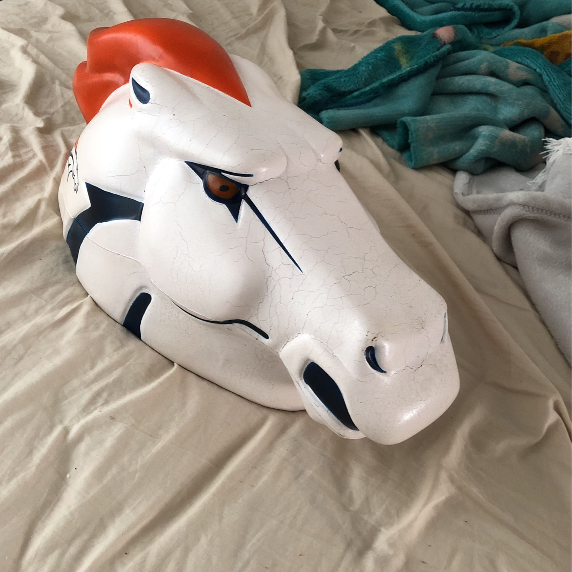 Denver Broncos Foam head