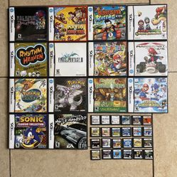 Nintendo Ds Games “authentic “