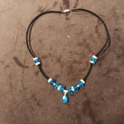 Cristal Blue Homemade Neackles