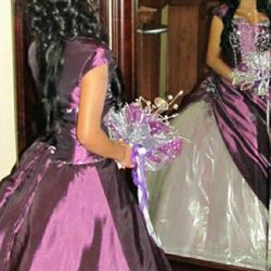 Bella Sera Quinceanera gown