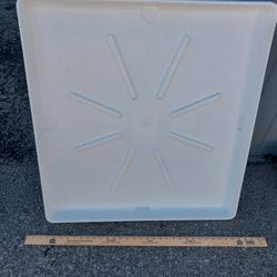 Washing Machine Pan 30"x32" Washer Drain Tray