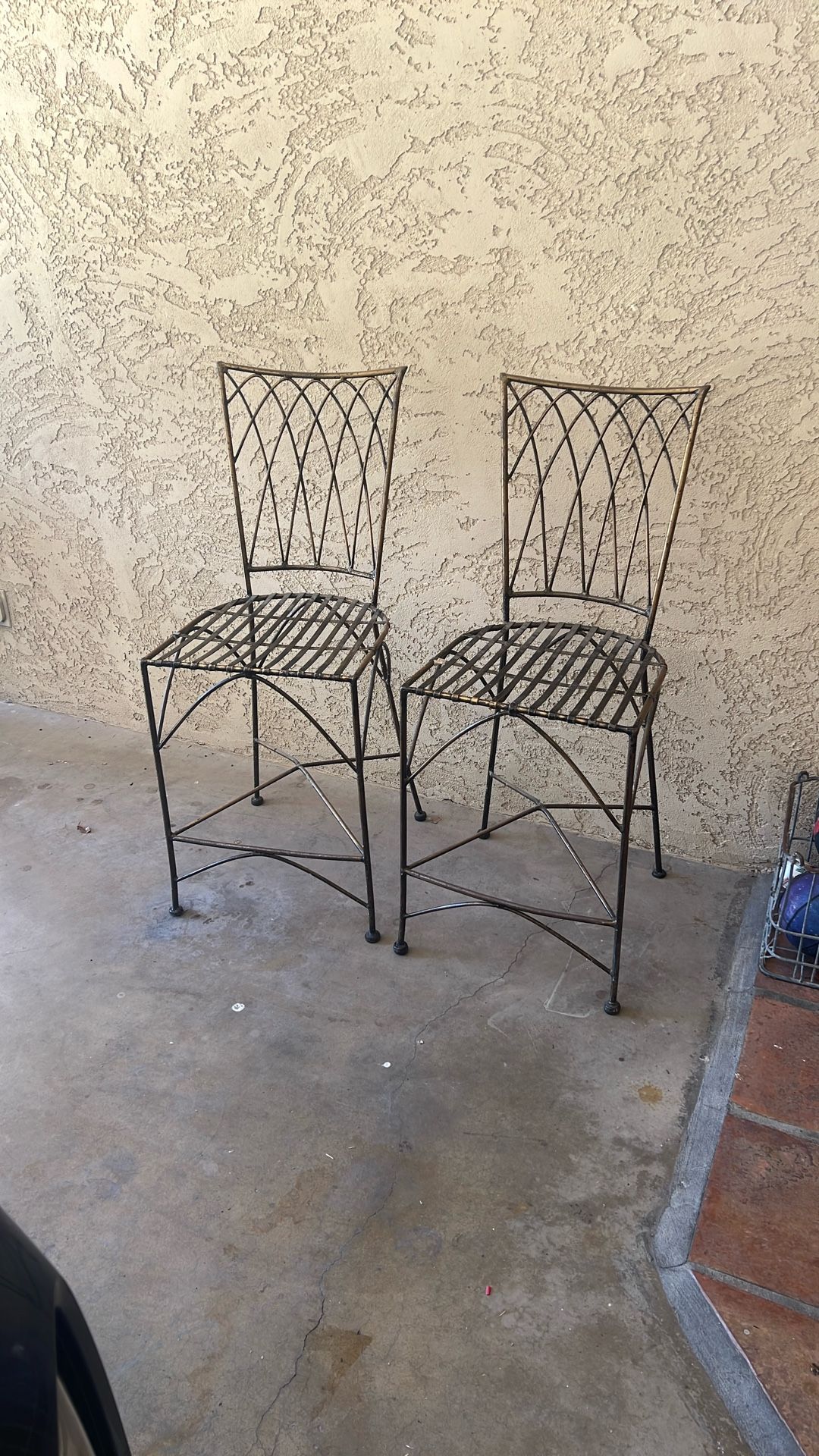 Brass Metal Stools 