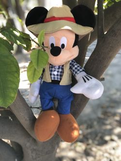 Safari Mickey Stuff Animal