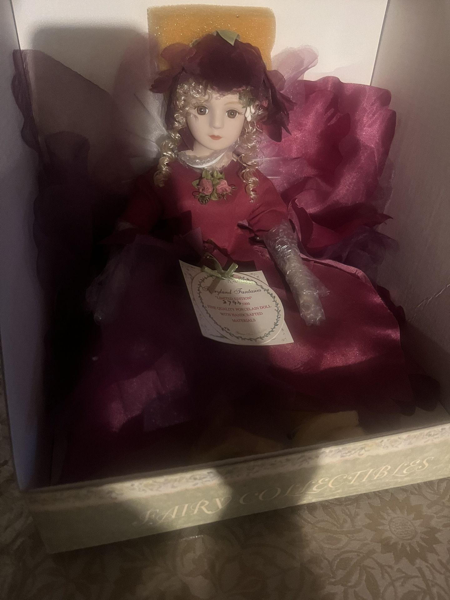 Limited Edition Porcelain Doll !!!!!!