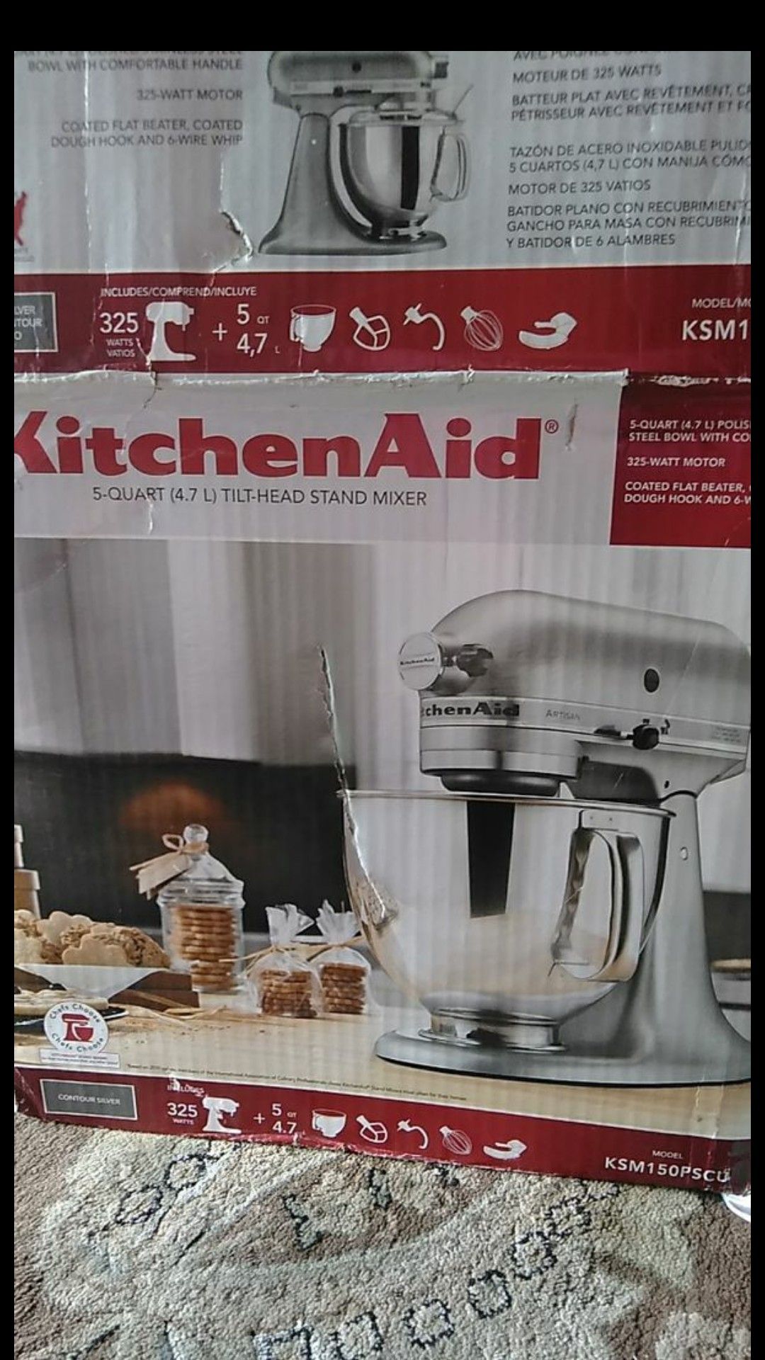 New kitchen aid $140 firm for pick up