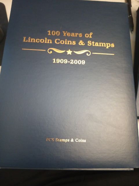 100 Years Of Lincoln Coins & Stamps By PCS Stamps & Coins
