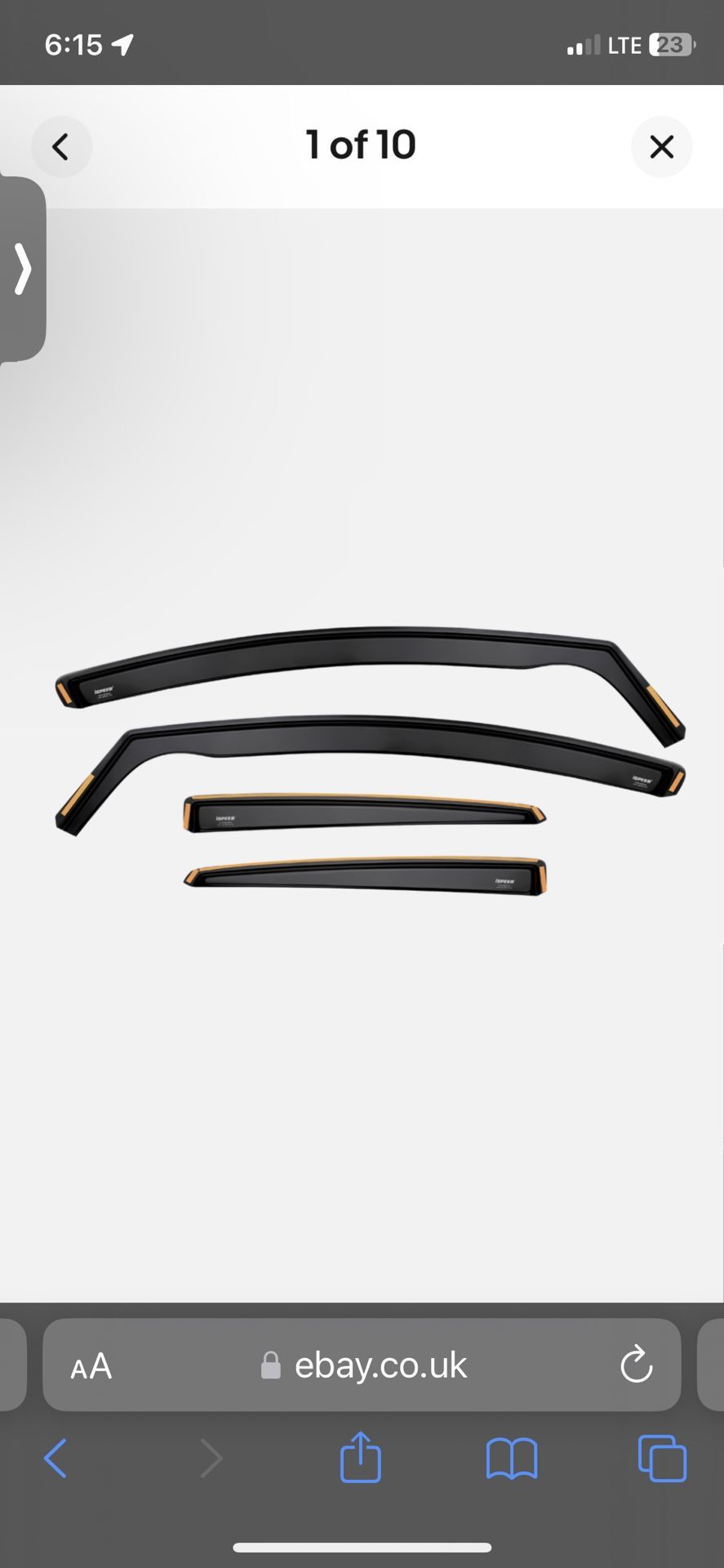 Brand New Wind deflectors BMW 3 Series (e90) Sedan
