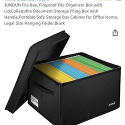 Fireproof And Waterproof File box 