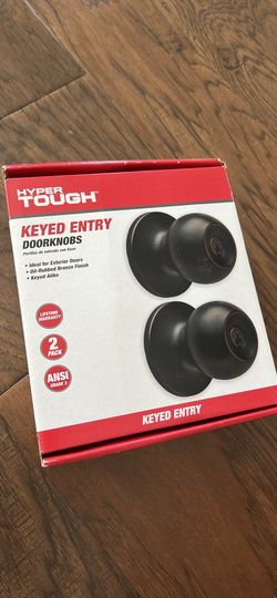 Hyper Tough Keyed Entry Doorknobs