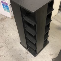 12x12x18”h Black wood display