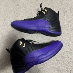 WORN ONCE JORDAN 12 PURPLE SIZE 12