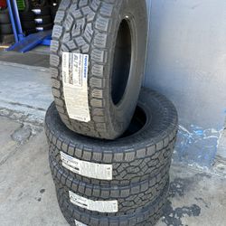 265/70/17 New Set Of Toyo AT3 Tires Installed
