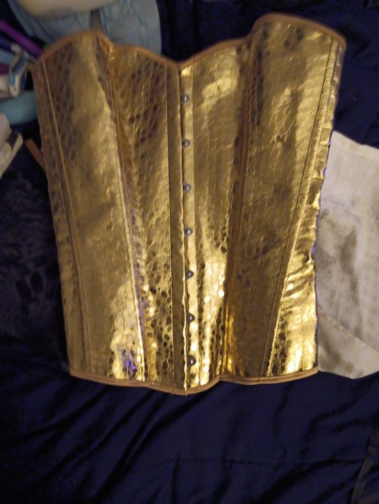Gold Corset Lg