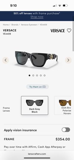 Versace Sunglasses 