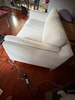 2 love seats $75 each you must pickup