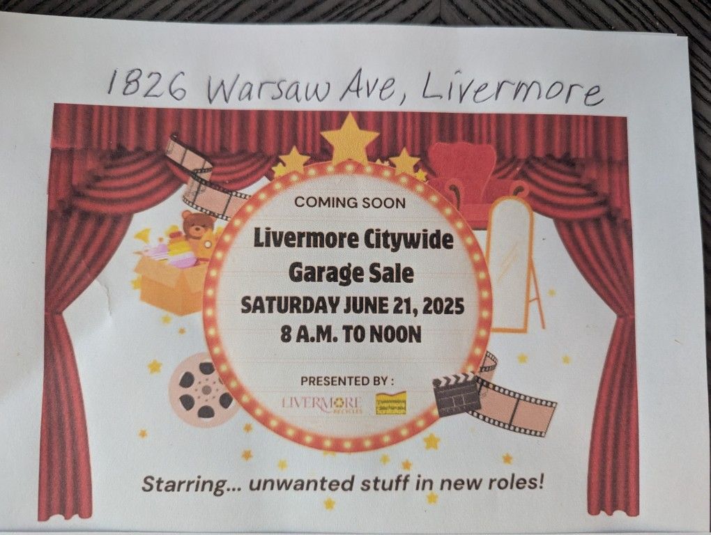 Garage Sale Sat 6-21